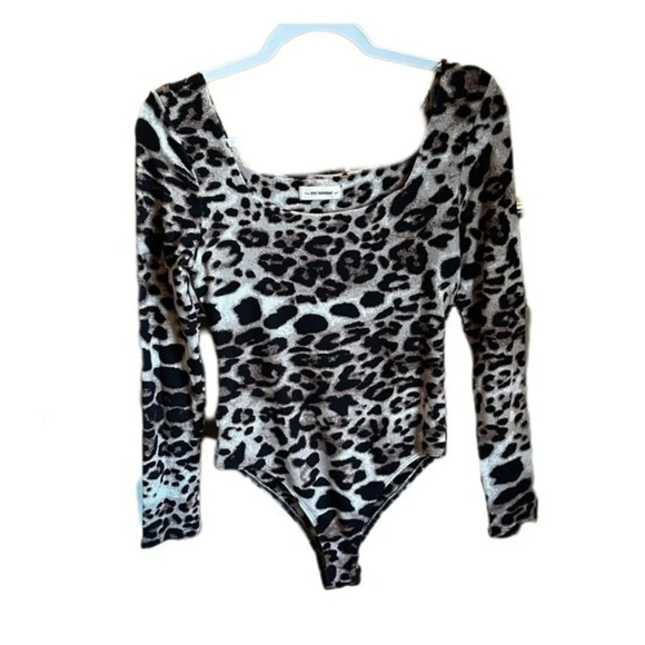 Women's Leopard Small Long-sleeve bodysuit - Picture 1 of 6
